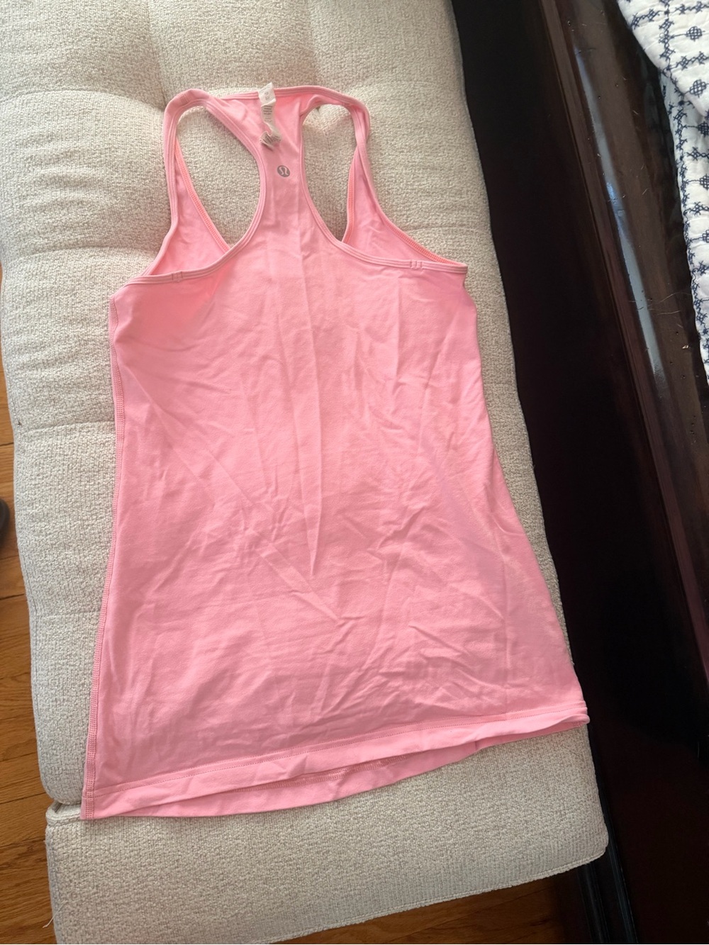 lululemon athletica Light Pink Racerback Tank looser fit